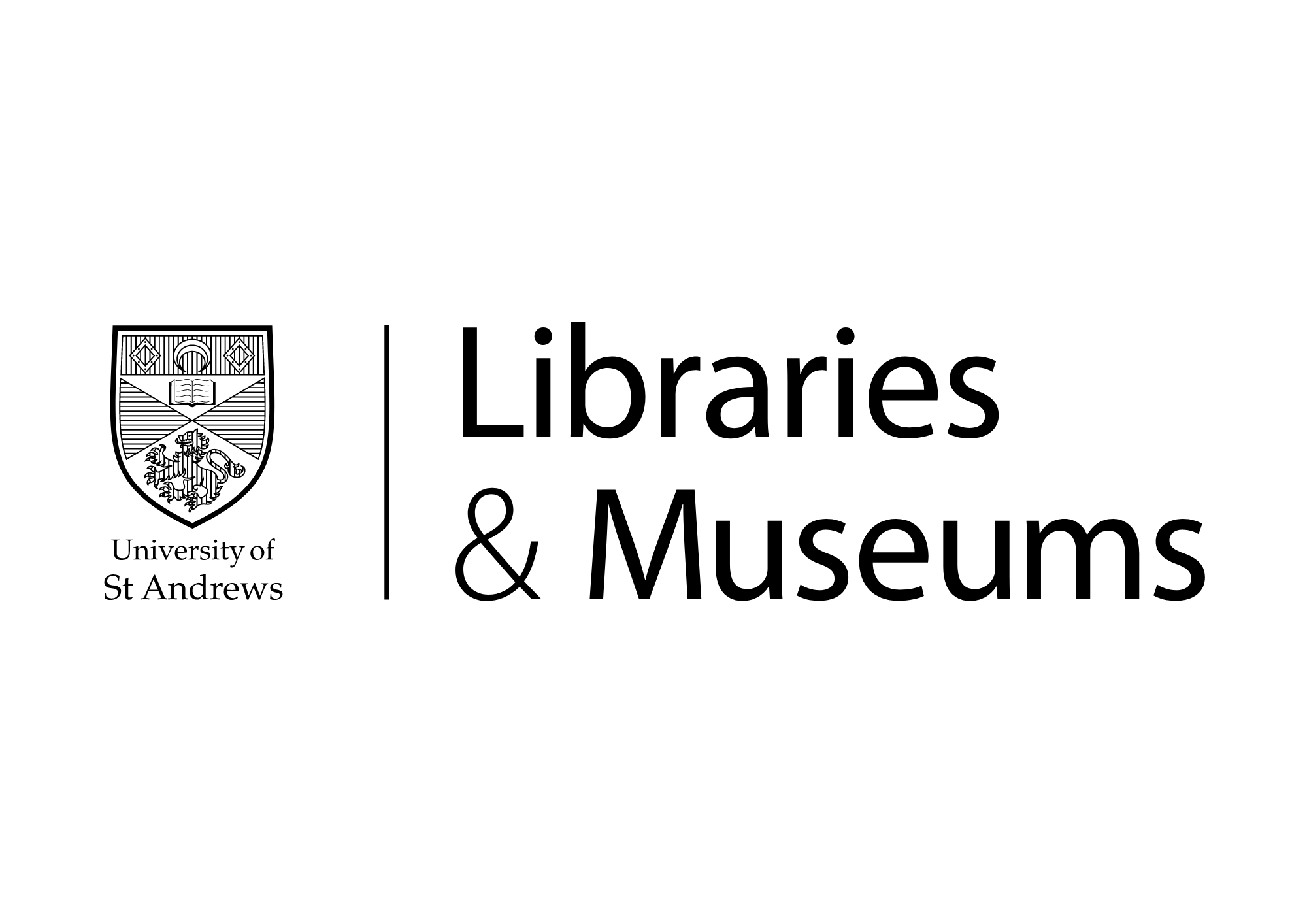 Logo for St Andrews University Libraries and Museums